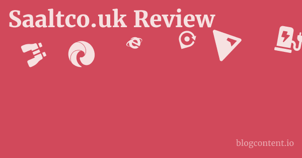 Saaltco.uk Review 1 by Partners