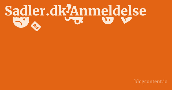 Sadler.dk Anmeldelse 1 by Partners