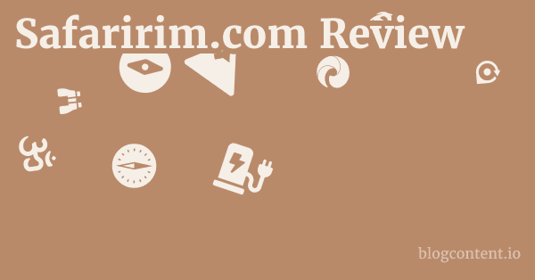 Safaririm.com Review 1 by Partners
