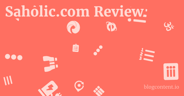 Saholic.com Review 1 by Partners