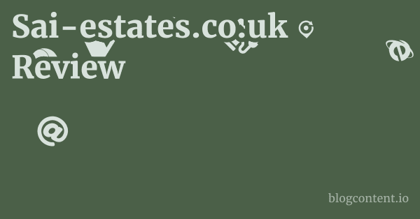 Sai-estates.co.uk Review 1 by Partners