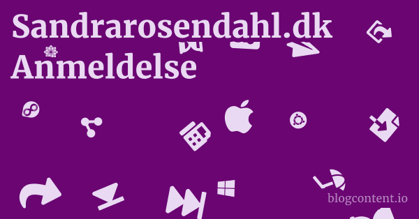 Sandrarosendahl.dk Anmeldelse 1 by Partners