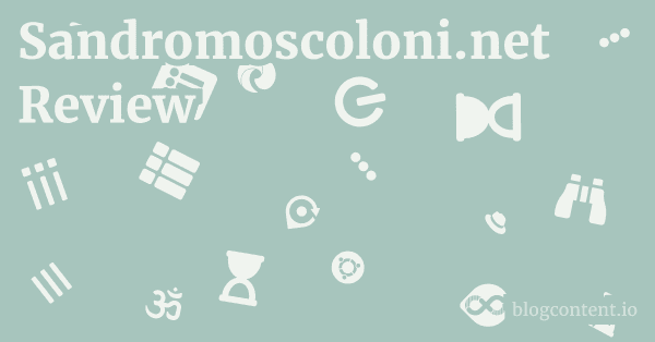 Sandromoscoloni.net Review 1 by Partners