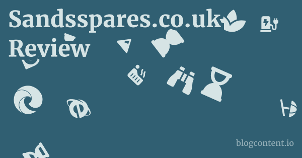 Sandsspares.co.uk Review 1 by Partners