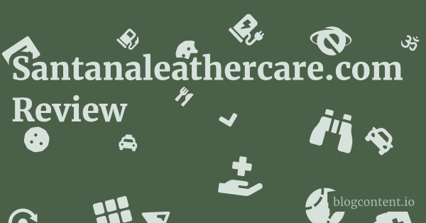 Santanaleathercare.com Review 1 by Partners