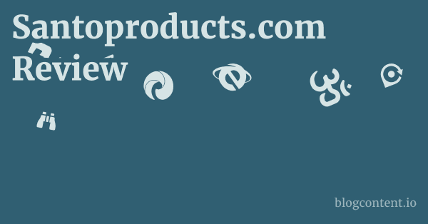 Santoproducts.com Review 1 by Partners