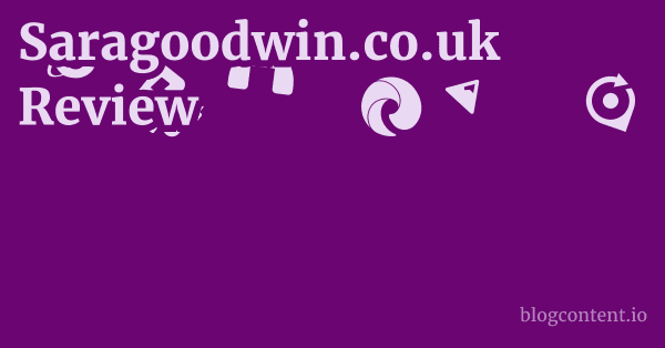 Saragoodwin.co.uk Review 1 by Partners