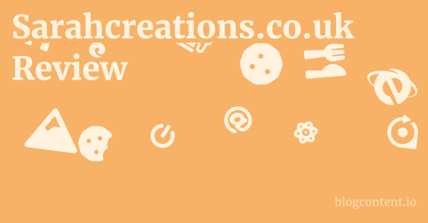 Sarahcreations.co.uk Review 1 by Partners