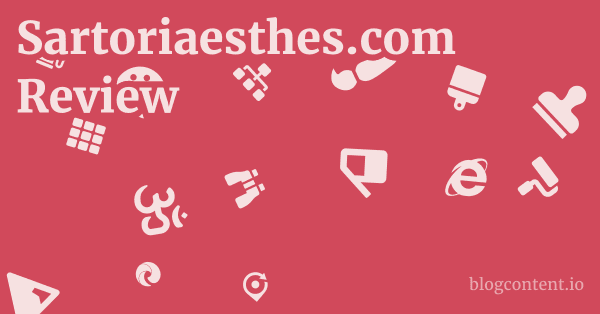 Sartoriaesthes.com Review 1 by Partners