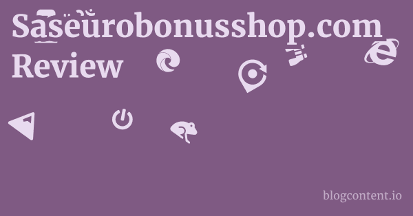 Saseurobonusshop.com Review 1 by Partners
