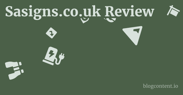 Sasigns.co.uk Review 1 by Partners