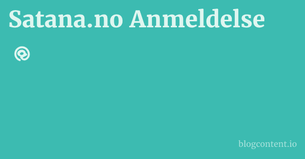 Satana.no Anmeldelse 1 by Partners