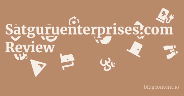 Satguruenterprises.com Review 1 by Partners