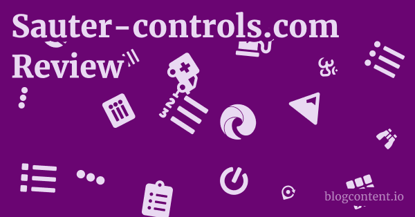 Sauter-controls.com Review 1 by Partners