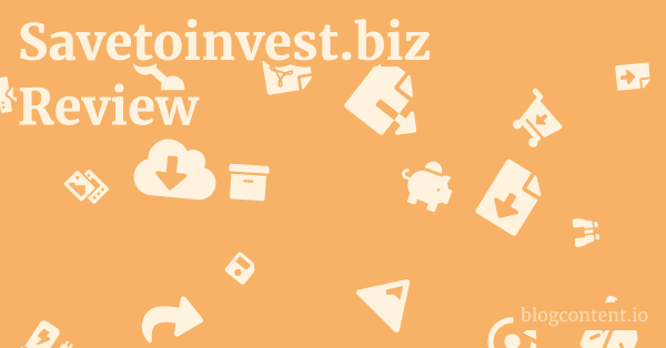 Savetoinvest.biz Review 1 by Partners