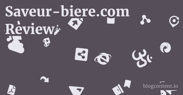 Saveur-biere.com Review 1 by Partners