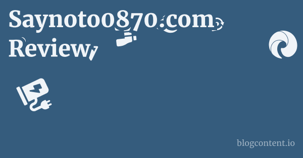 Saynoto0870.com Review 1 by Partners
