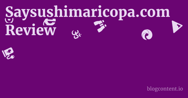 Saysushimaricopa.com Review 1 by Partners