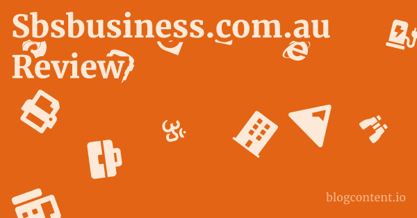 Sbsbusiness.com.au Review 1 by Partners