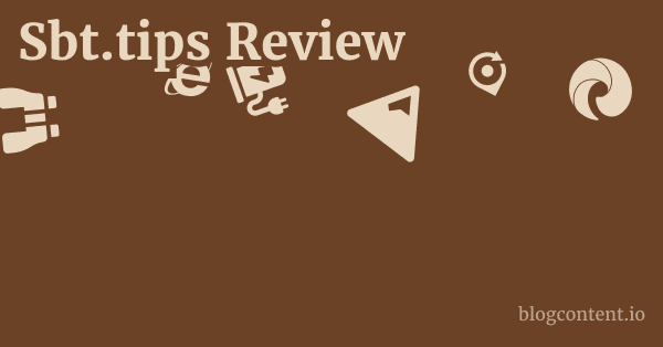 Sbt.tips Review 1 by Partners