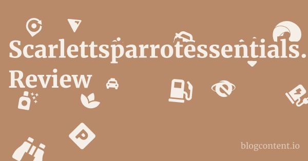 Scarlettsparrotessentials.co.uk Review 1 by Partners