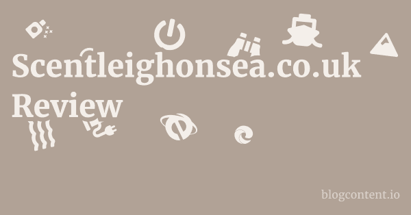 Scentleighonsea.co.uk Review 1 by Partners