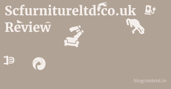 Scfurnitureltd.co.uk Review 1 by Partners