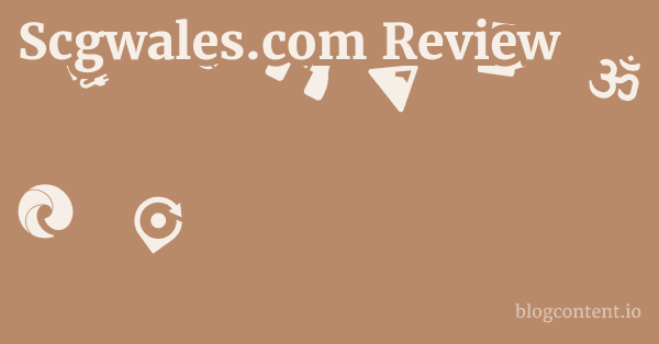 Scgwales.com Review 1 by Partners