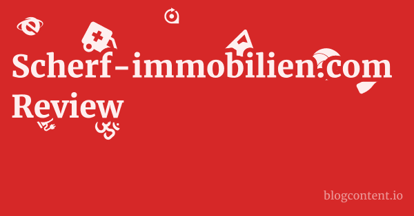 Scherf-immobilien.com Review 1 by Partners