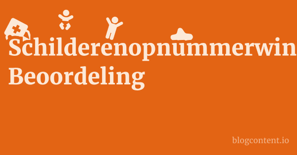Schilderenopnummerwinkel.nl Beoordeling 1 by Partners