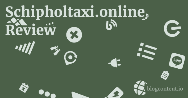 Schipholtaxi.online Review 1 by Partners