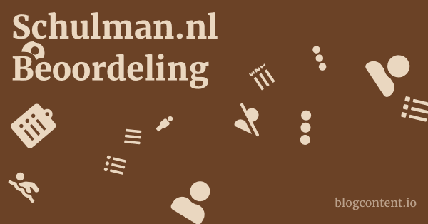 Schulman.nl Beoordeling 1 by Partners