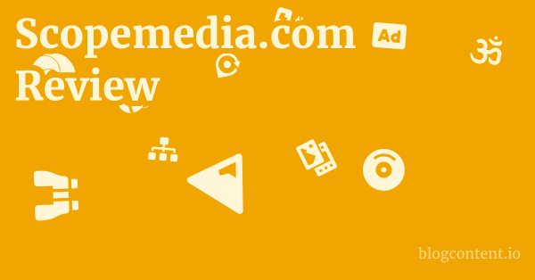 Scopemedia.com Review 1 by Partners