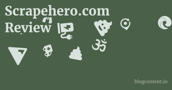 Scrapehero.com Review 1 by Partners