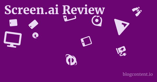 Screen.ai Review 1 by Partners