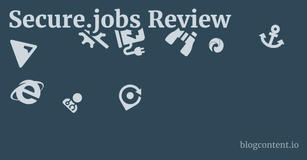 Secure.jobs Review 1 by Partners