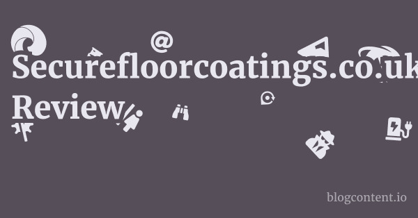 Securefloorcoatings.co.uk Review 1 by Partners