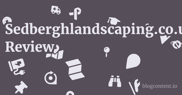 Sedberghlandscaping.co.uk Review 1 by Partners