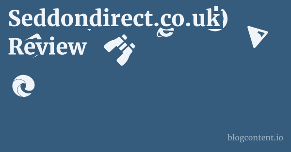 Seddondirect.co.uk Review 1 by Partners