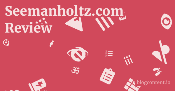 Seemanholtz.com Review 1 by Partners