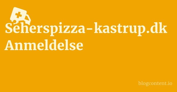 Seherspizza-kastrup.dk Anmeldelse 1 by Partners