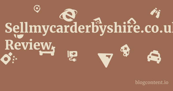 Sellmycarderbyshire.co.uk Review 1 by Partners