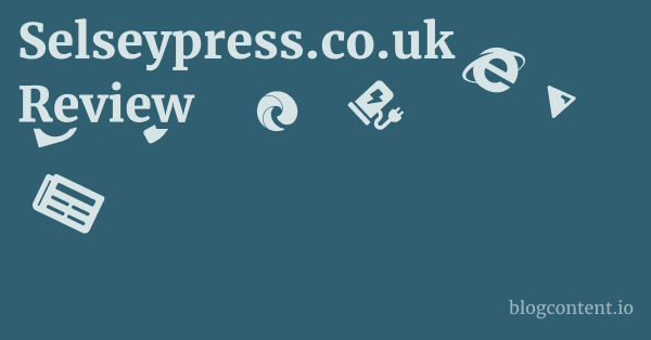 Selseypress.co.uk Review 1 by Partners
