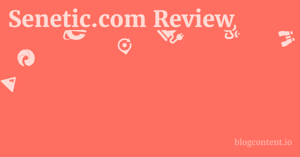 Senetic.com Review 1 by Partners