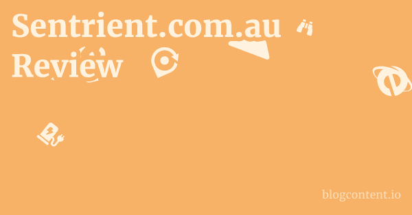Sentrient.com.au Review 1 by Partners