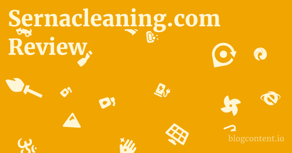 Sernacleaning.com Review 1 by Partners