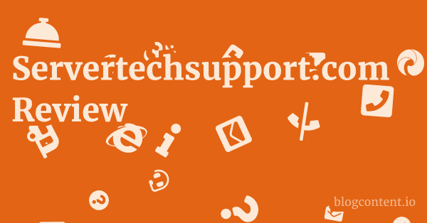 Servertechsupport.com Review 1 by Partners