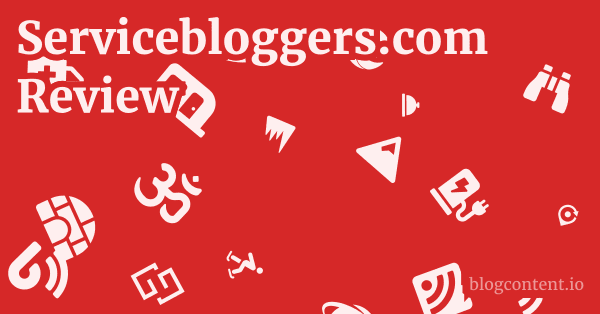 Servicebloggers.com Review 1 by Partners