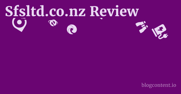 Sfsltd.co.nz Review 1 by Partners