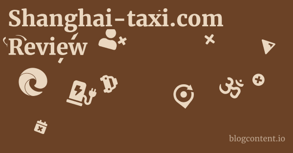 Shanghai-taxi.com Review 1 by Partners